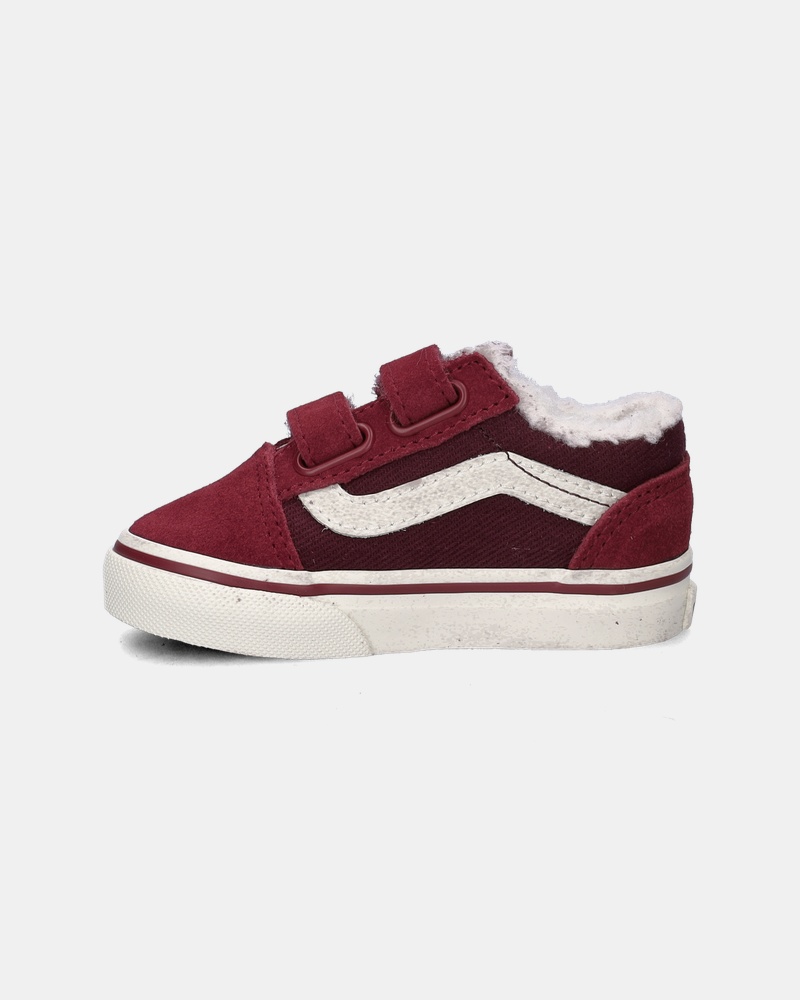 Vans Old Skool V - Klittenbandschoenen - Rood
