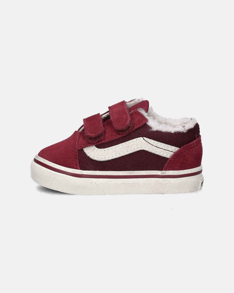 Vans Old Skool V - Klittenbandschoenen - Rood