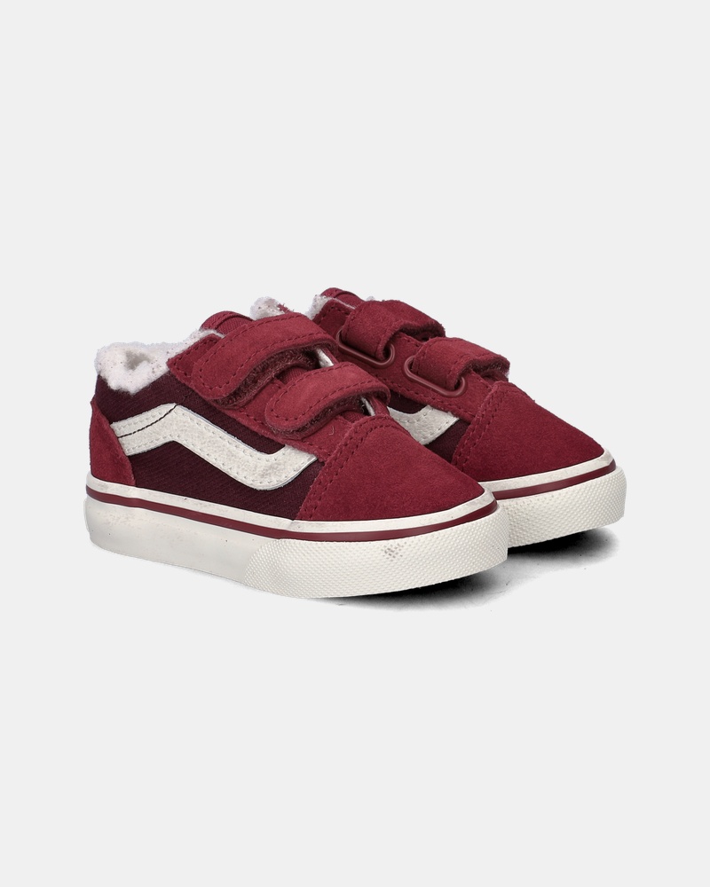 Vans Old Skool V - Klittenbandschoenen - Rood