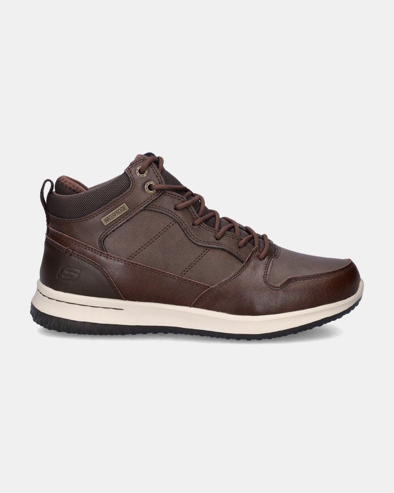 Skechers Delson - Veterboots - Bruin