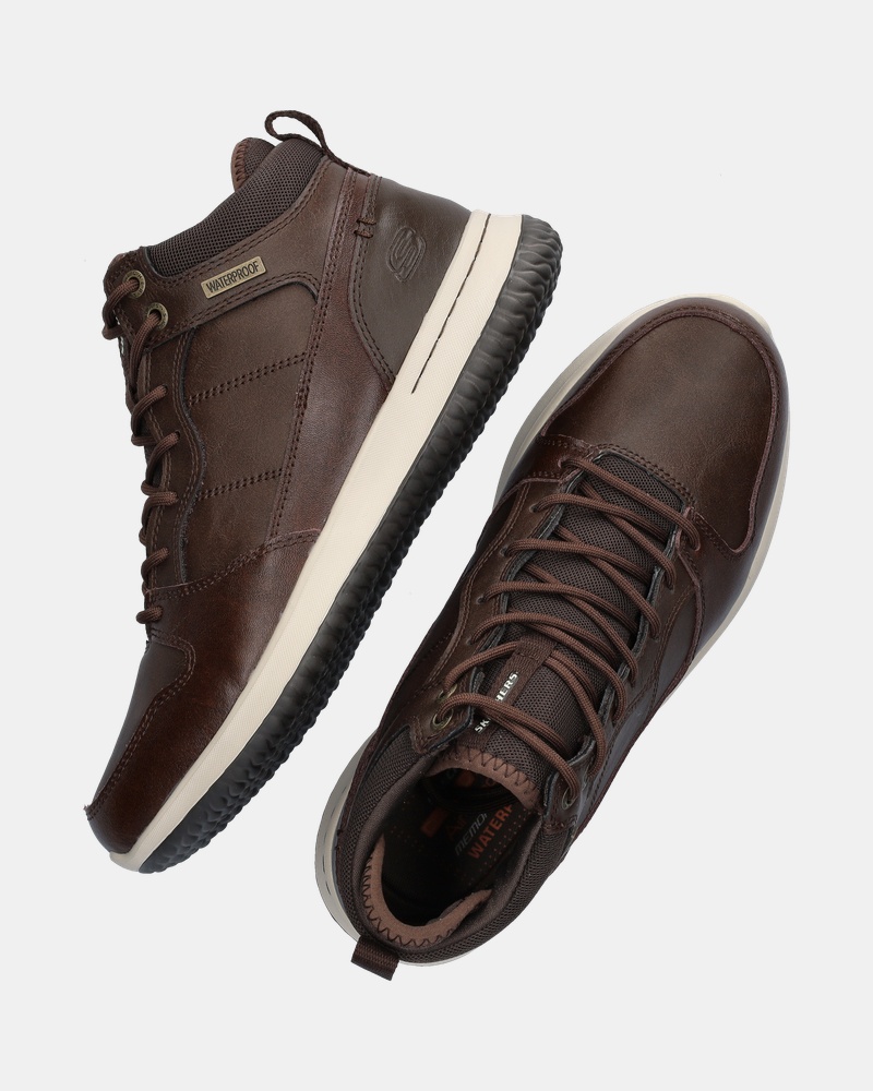 Skechers Delson - Veterboots - Bruin
