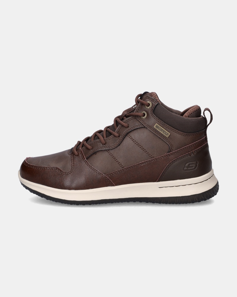 Skechers Delson - Veterboots - Bruin