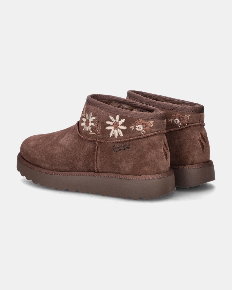 Skechers Hands Free Slip-Ins Cozy Chateau - Gevoerde boots - Bruin