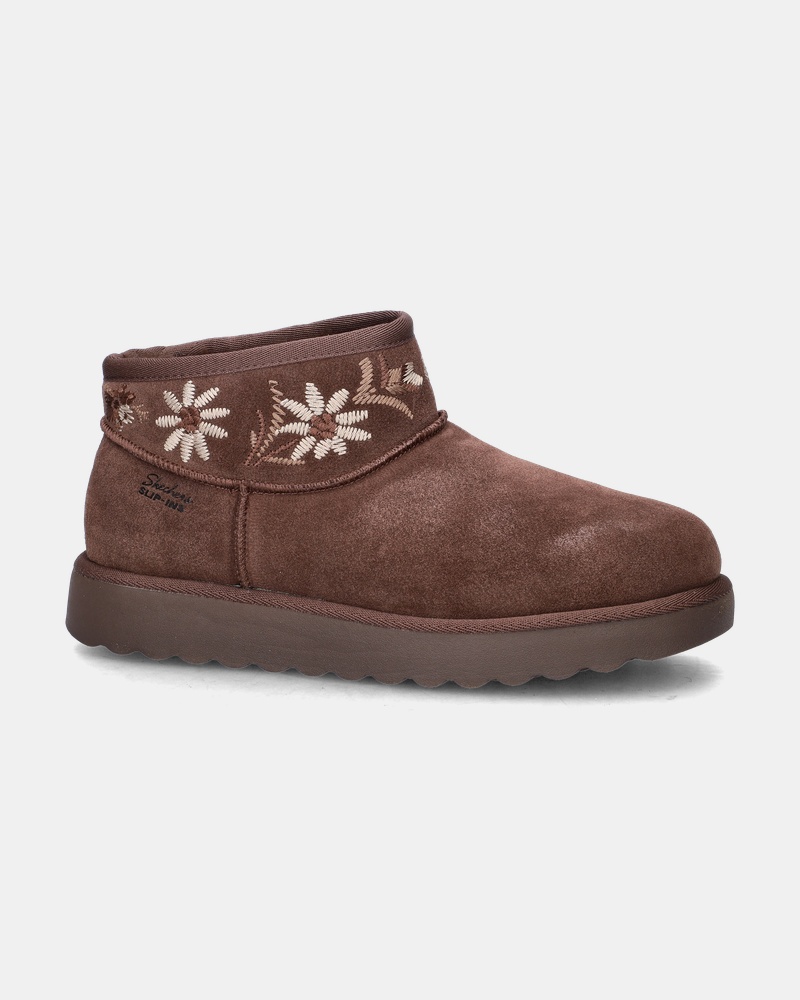 Skechers Hands Free Slip-Ins Cozy Chateau - Gevoerde boots - Bruin