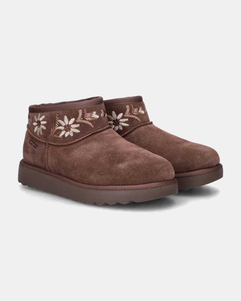Skechers Hands Free Slip-Ins Cozy Chateau - Gevoerde boots - Bruin