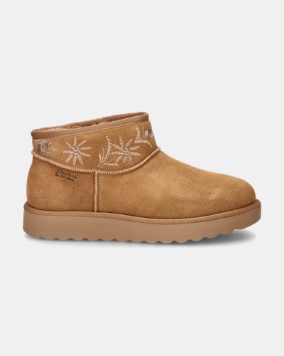 Skechers Hands Free Slip-Ins Cozy Chateau - Gevoerde boots - Cognac
