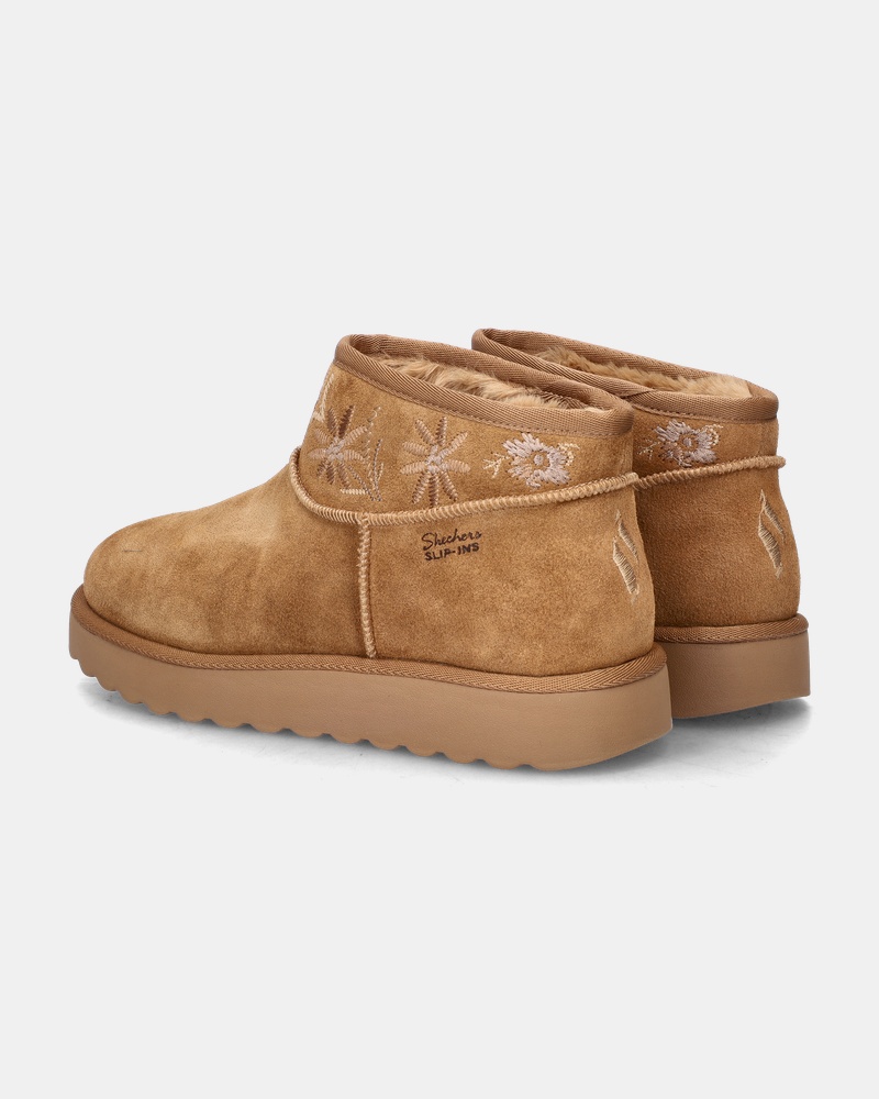 Skechers Hands Free Slip-Ins Cozy Chateau - Gevoerde boots - Cognac