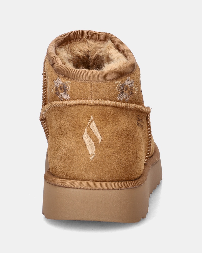 Skechers Hands Free Slip-Ins Cozy Chateau - Gevoerde boots - Cognac