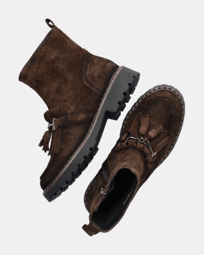 Tamaris - Rits- & gesloten boots - Bruin