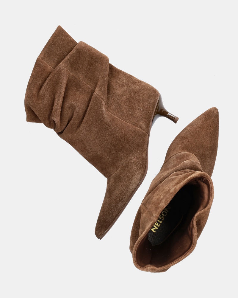 Nelson - Rits- & gesloten boots - Cognac