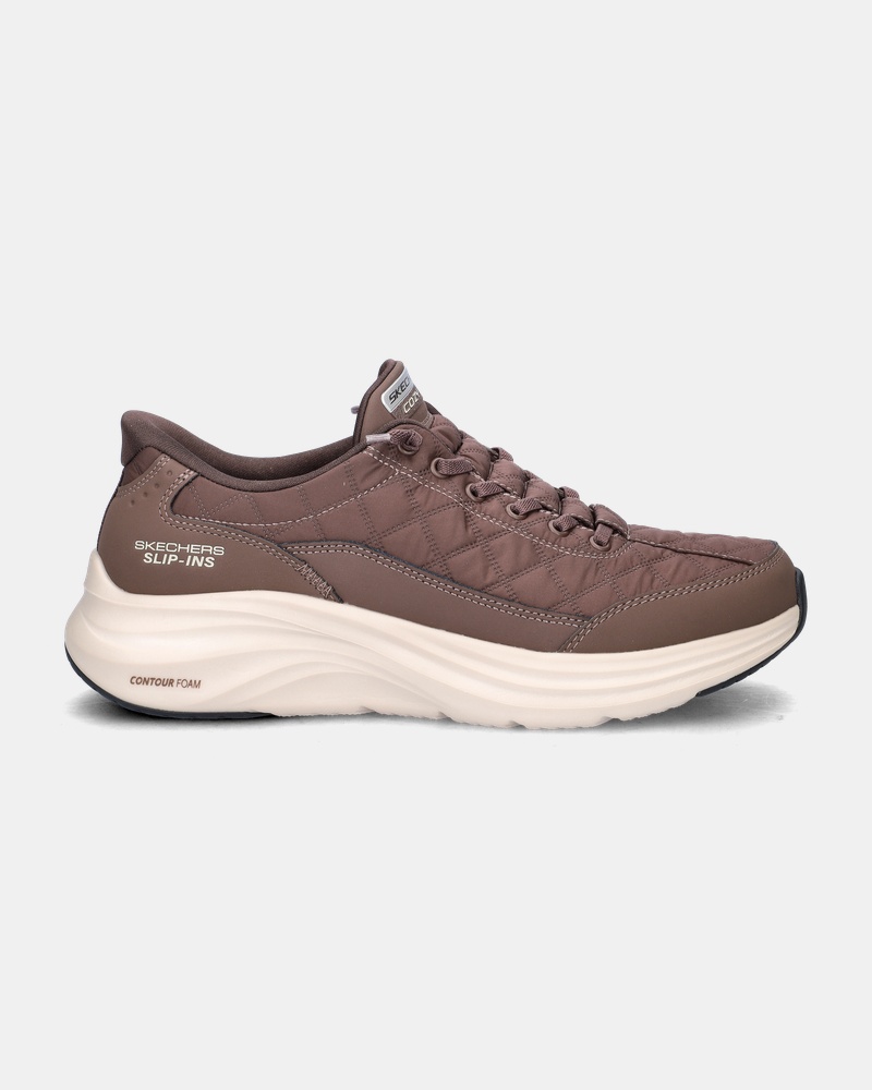 Skechers Hands Free Slip-Ins Contour - Lage sneakers - Bruin