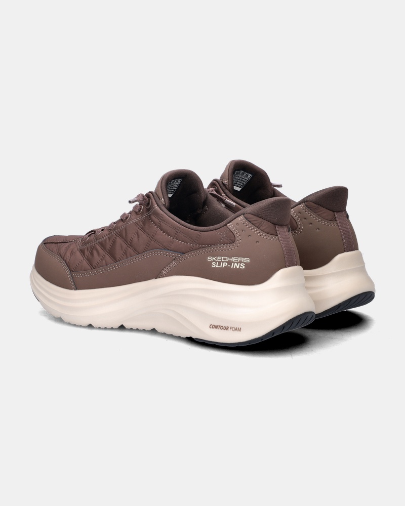 Skechers Hands Free Slip-Ins Contour - Lage sneakers - Bruin