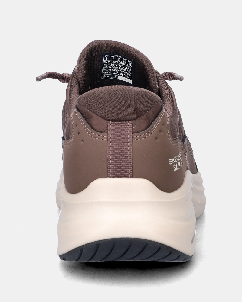 Skechers Hands Free Slip-Ins Contour - Lage sneakers - Bruin