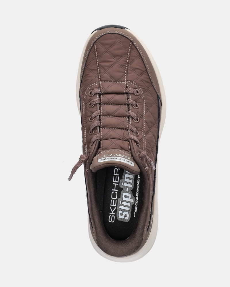 Skechers Hands Free Slip-Ins Contour - Lage sneakers - Bruin