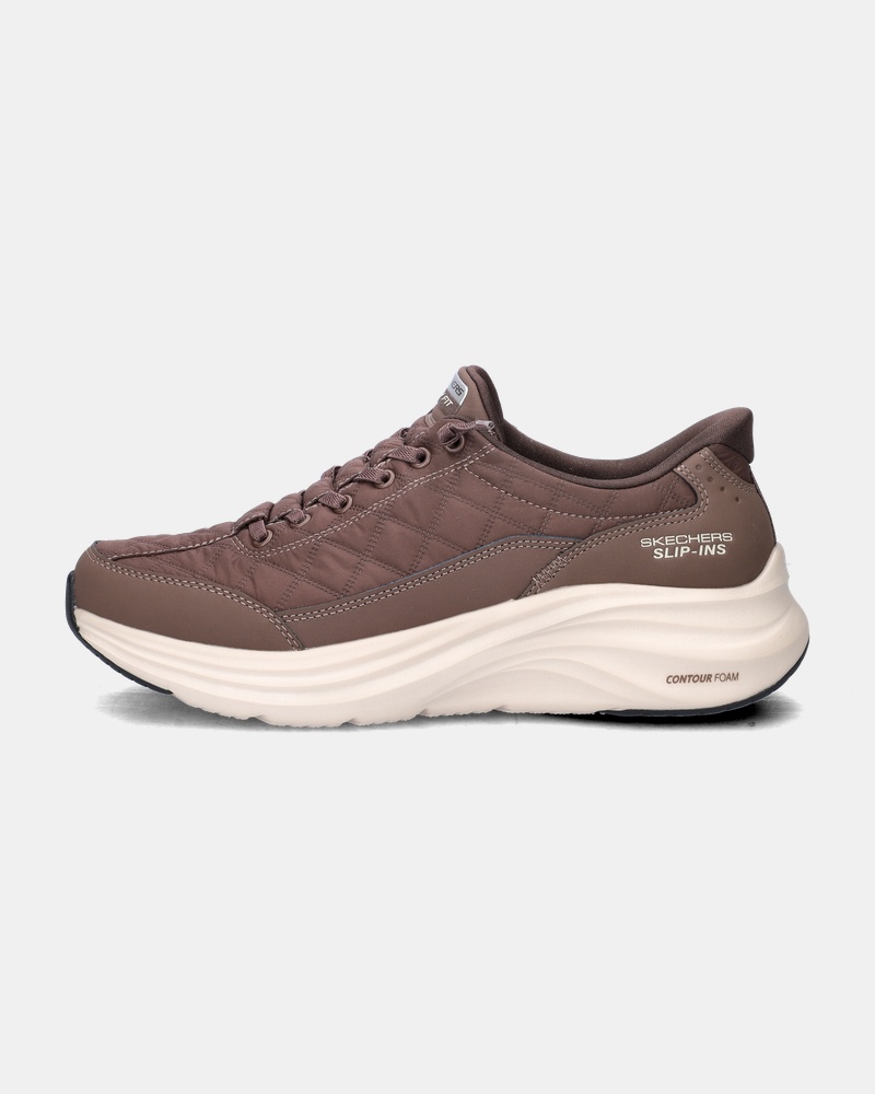 Skechers Hands Free Slip-Ins Contour - Lage sneakers - Bruin