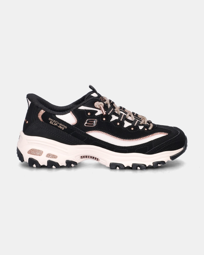 Skechers Hands Free Slip-Ins D'Lites - Lage sneakers - Zwart