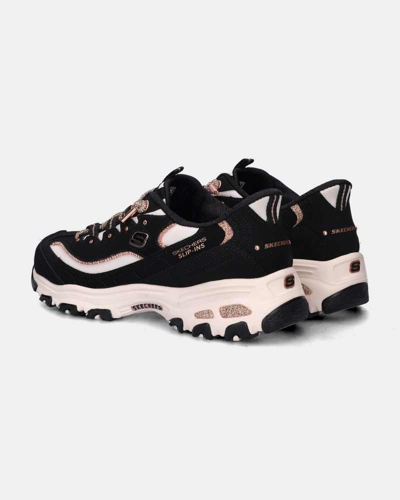 Skechers Hands Free Slip-Ins D'Lites - Lage sneakers - Zwart