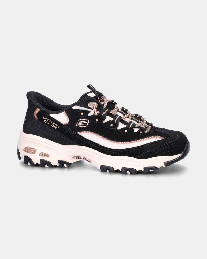 Skechers Hands Free Slip-Ins D'Lites - Lage sneakers - Zwart