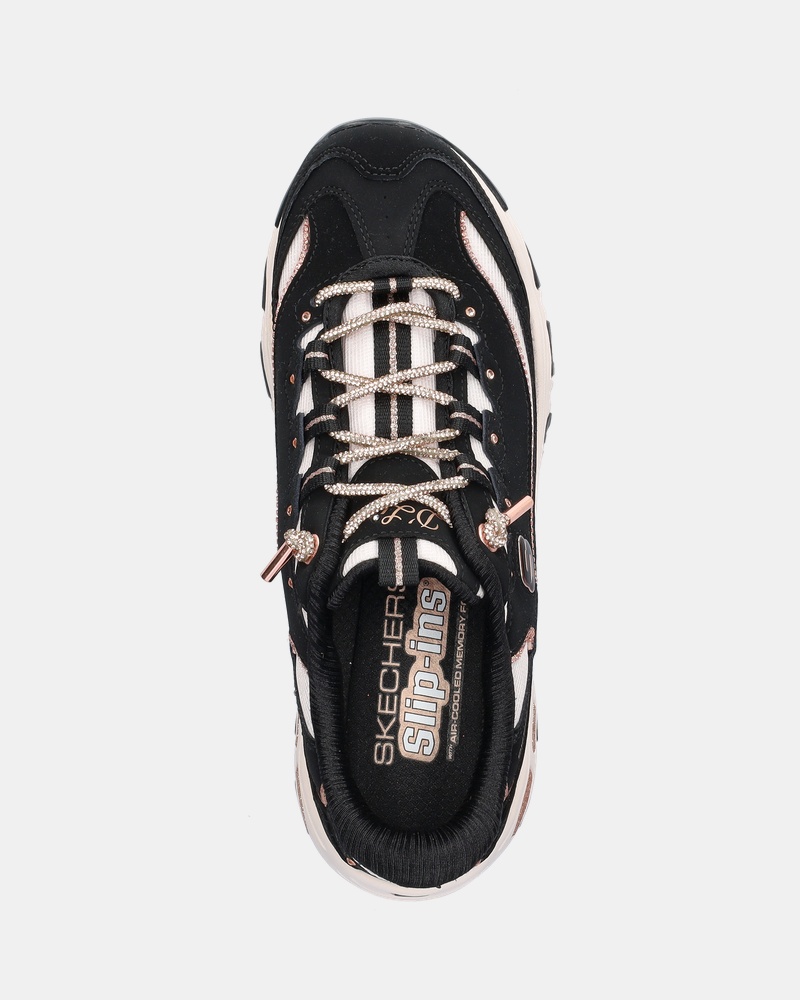 Skechers Hands Free Slip-Ins D'Lites - Lage sneakers - Zwart