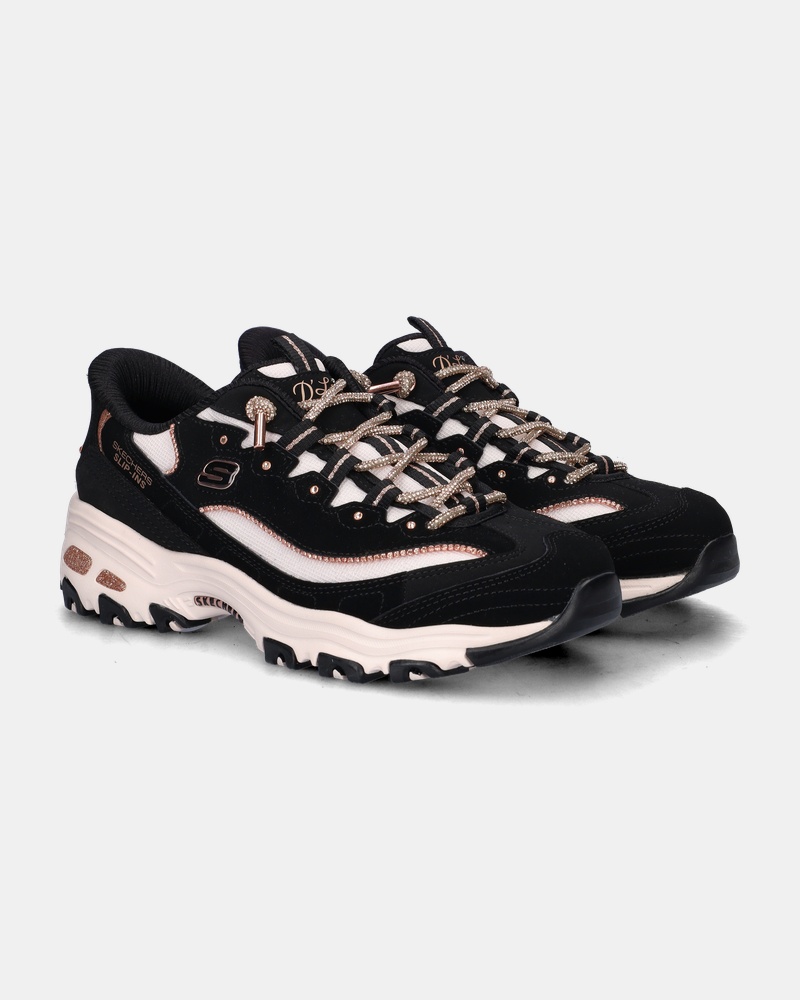 Skechers Hands Free Slip-Ins D'Lites - Lage sneakers - Zwart