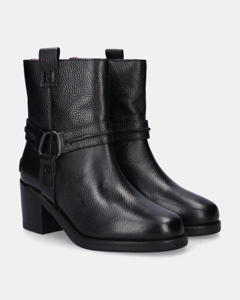 Shabbies Amsterdam Parker Bika - Rits- & gesloten boots - Zwart