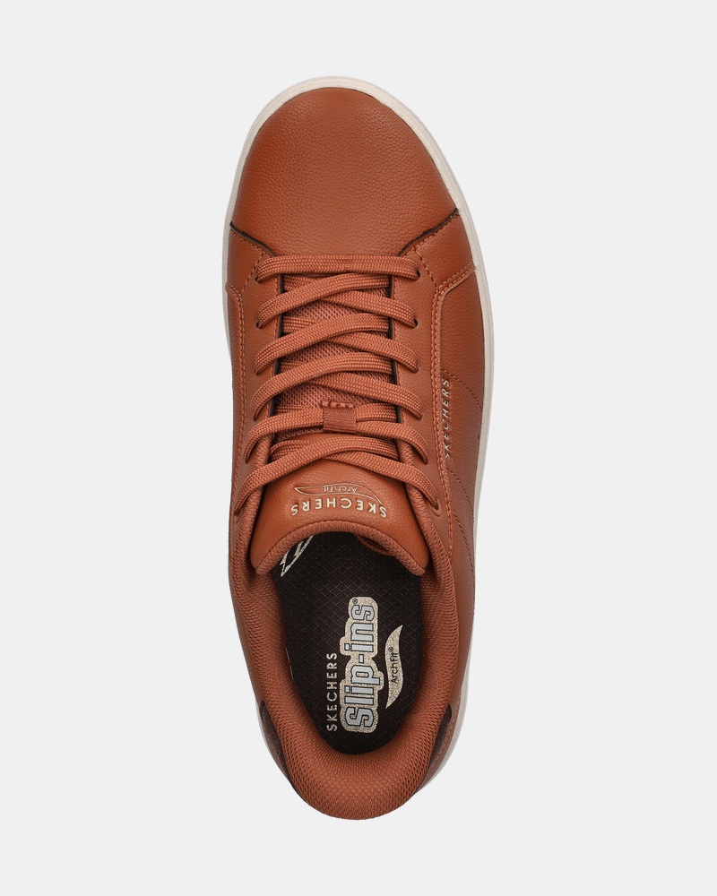 Skechers Hands Free Slip-In Arch Fit - Lage sneakers - Cognac