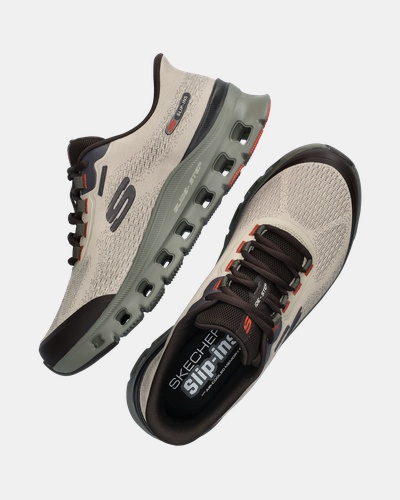Skechers Hands Free Slip-In Glide-Step Pro - Lage sneakers - Taupe