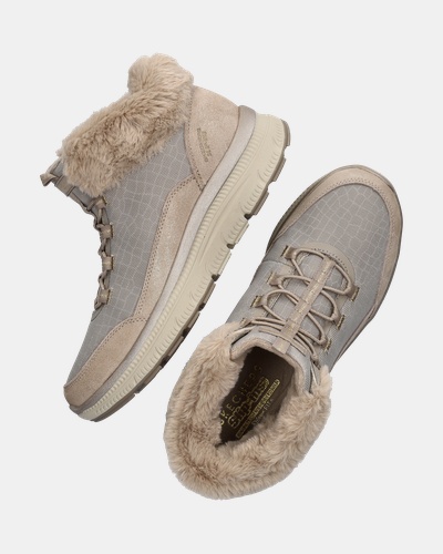 Skechers Hands Free Slip-In Summits Plus - Gevoerde boots - Taupe