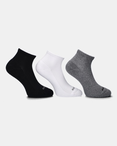 Skechers 3-Pack 1/2 Terry - Sokken - Zwart