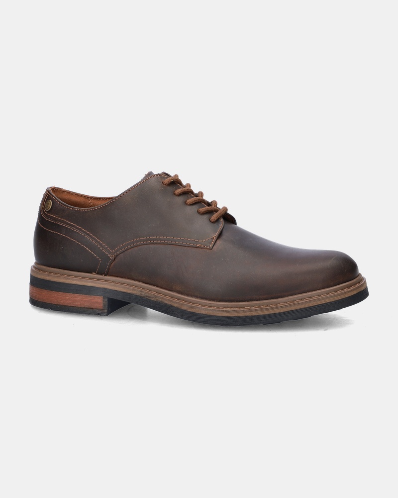 Clarks New Ford - Lage nette schoenen - Bruin