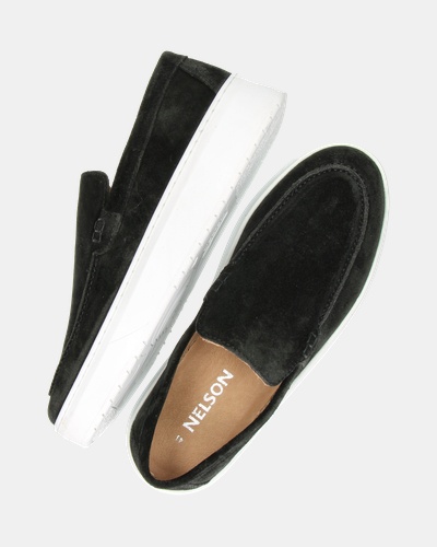Nelson - Mocassins & loafers - Zwart
