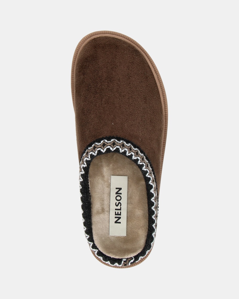 Nelson - Pantoffels - Bruin