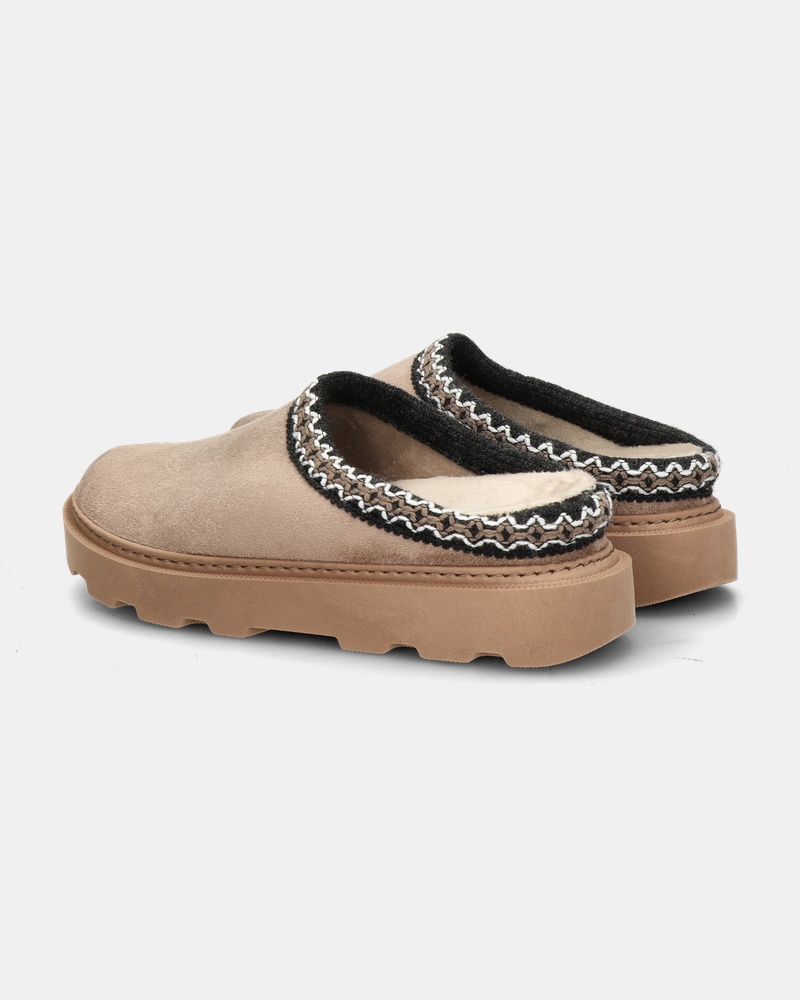 Nelson - Pantoffels - Taupe