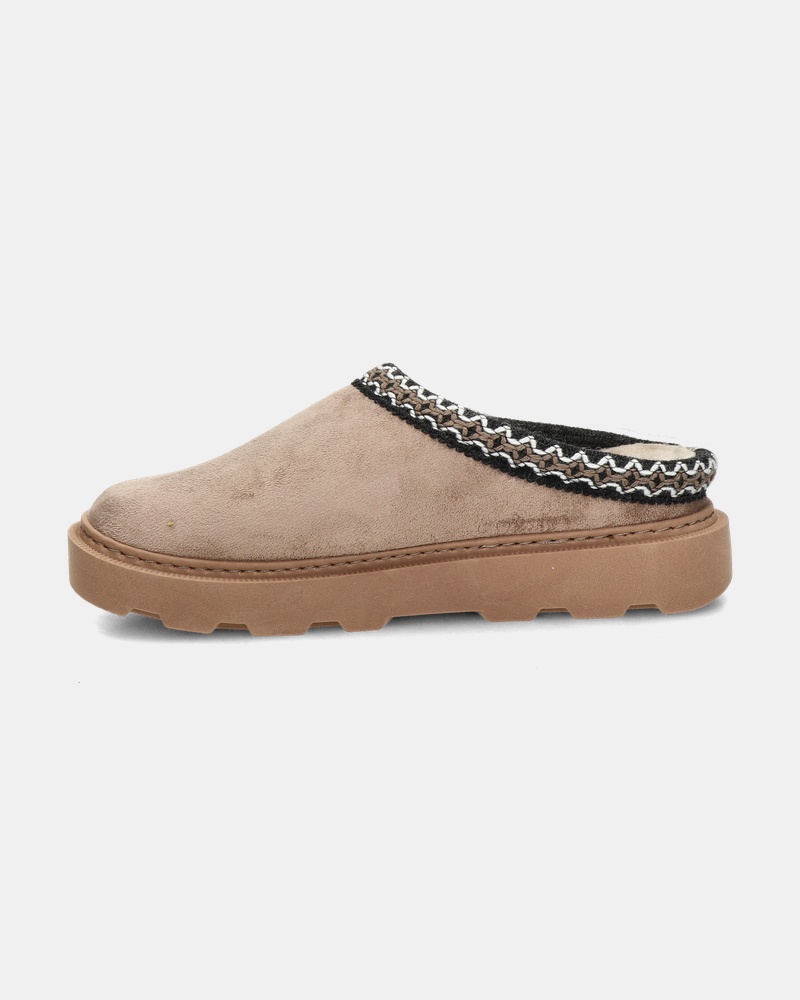 Nelson - Pantoffels - Taupe