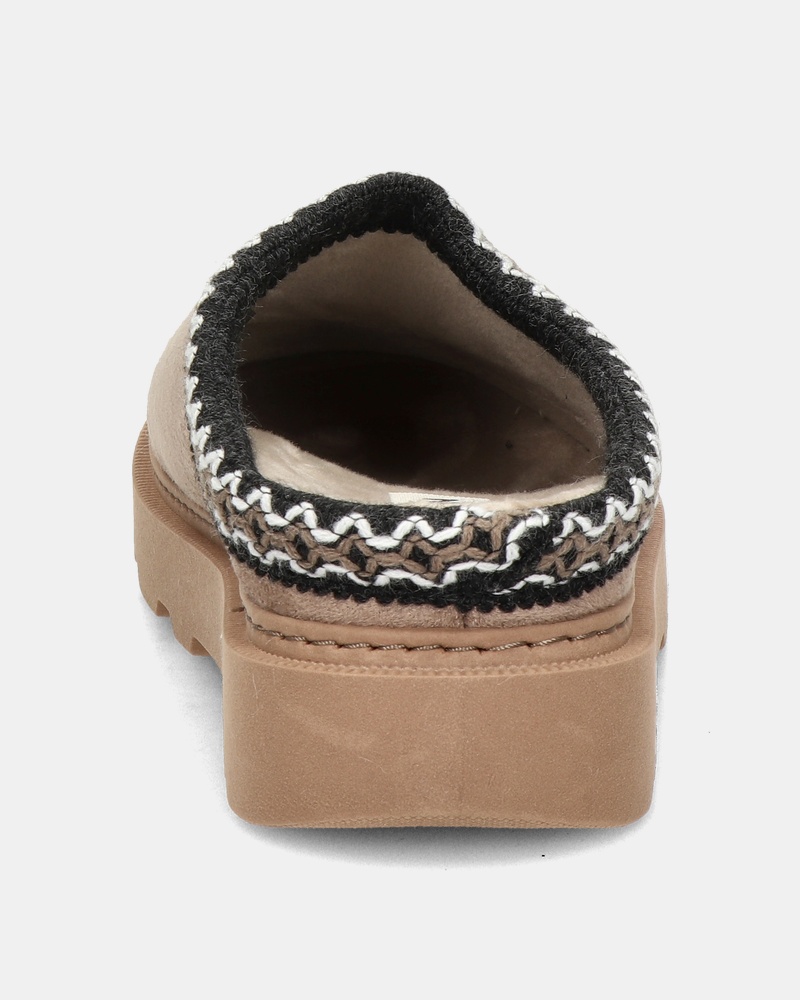 Nelson - Pantoffels - Taupe