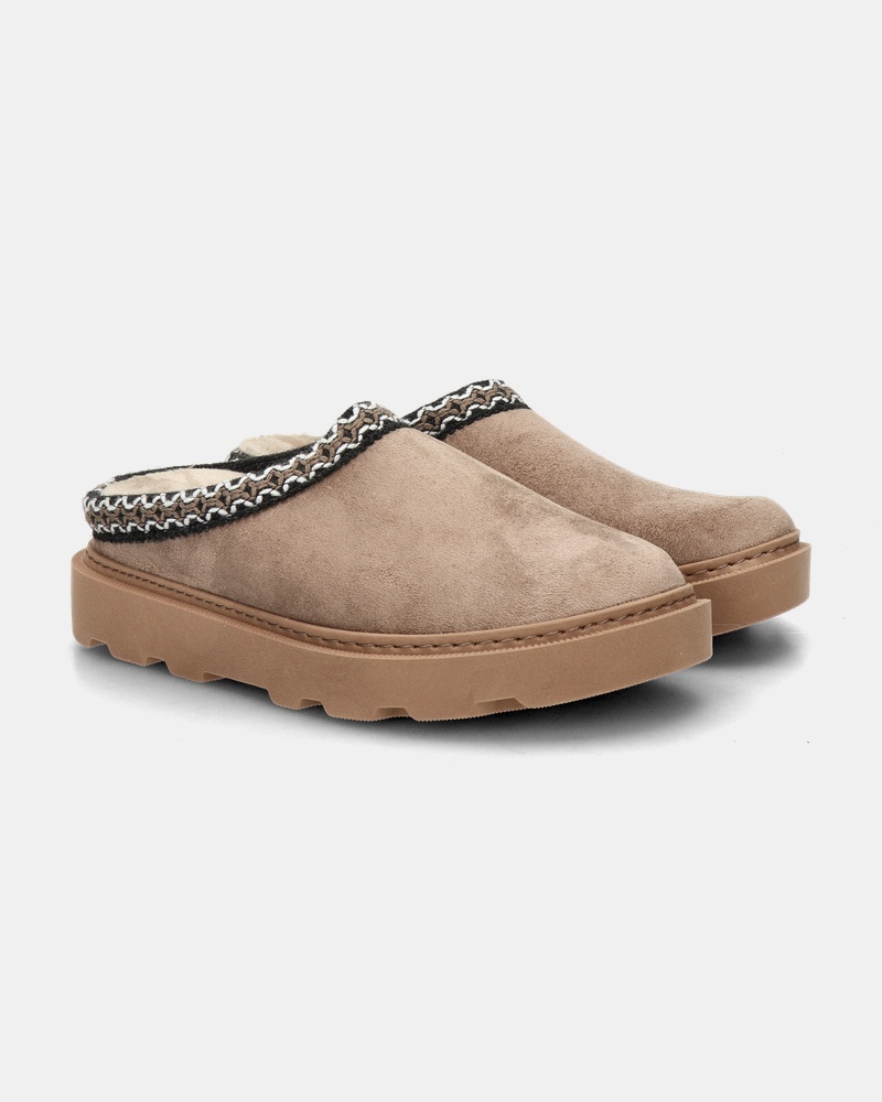 Nelson - Pantoffels - Taupe