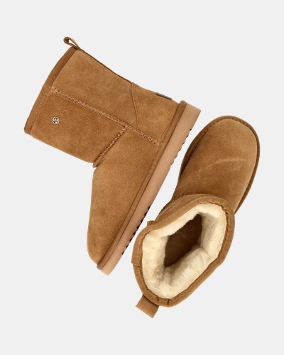 Warmbat Australia Kangaroo - Gevoerde boots - Cognac