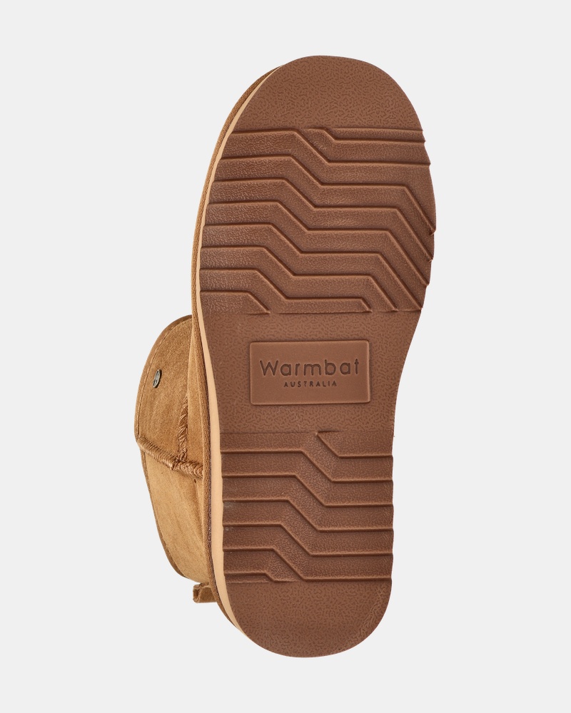 Warmbat Australia Kangaroo - Gevoerde boots - Cognac