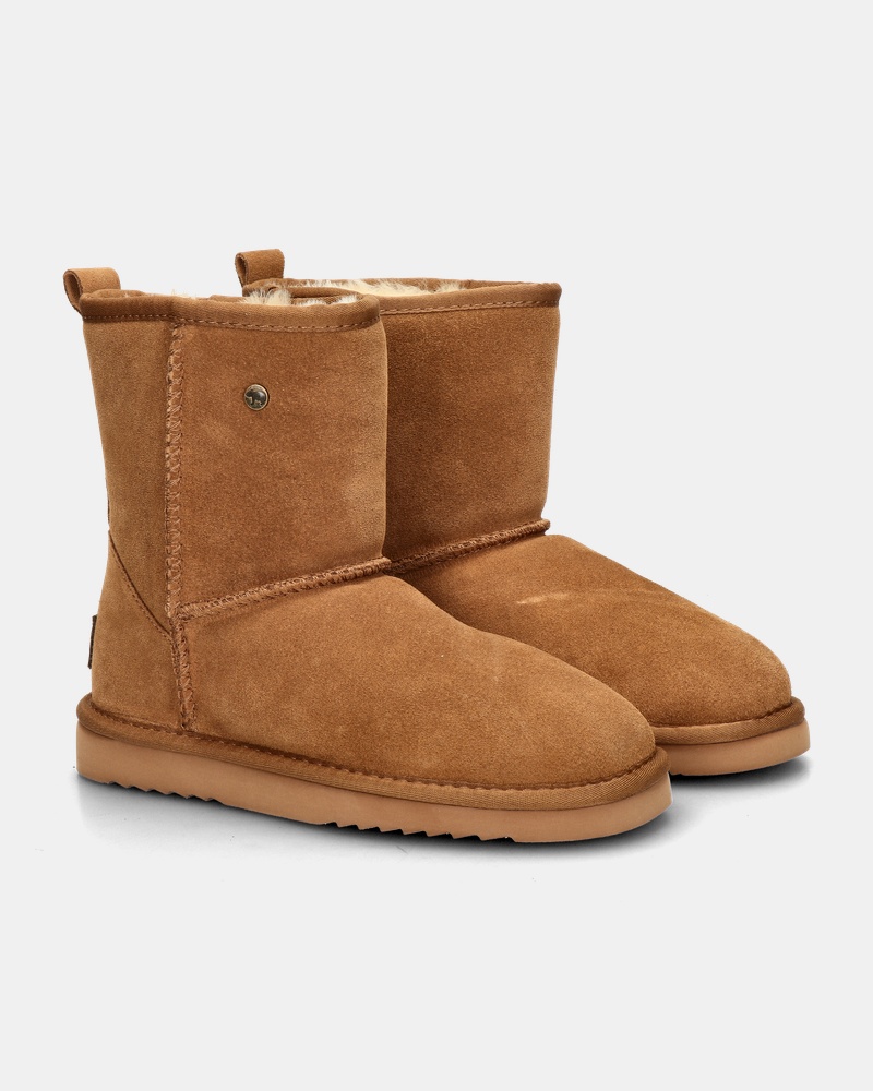 Warmbat Australia Kangaroo - Gevoerde boots - Cognac