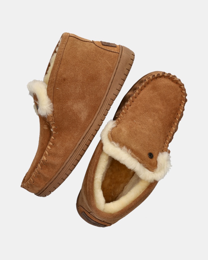 Warmbat Australia Rewan - Pantoffels - Cognac