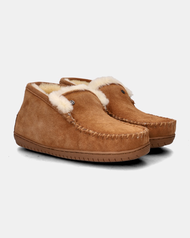 Warmbat Australia Rewan - Pantoffels - Cognac