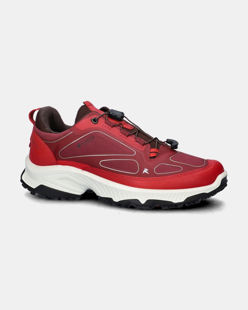 Ecco Receptor XP - Lage sneakers - Rood