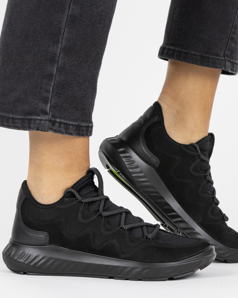 Ecco ST.1 Lite - Lage sneakers - Zwart
