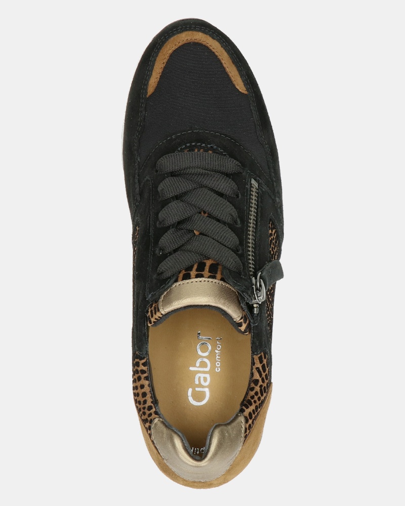 Gabor - Lage sneakers - Zwart