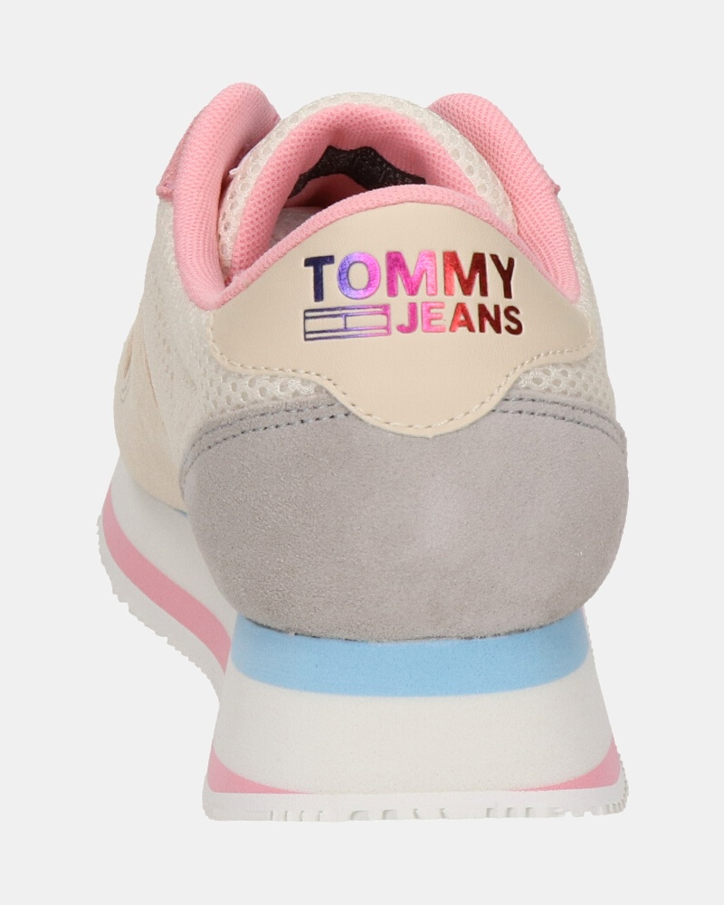 Tommy Jeans Flatform Runner - Dad Sneakers - Beige