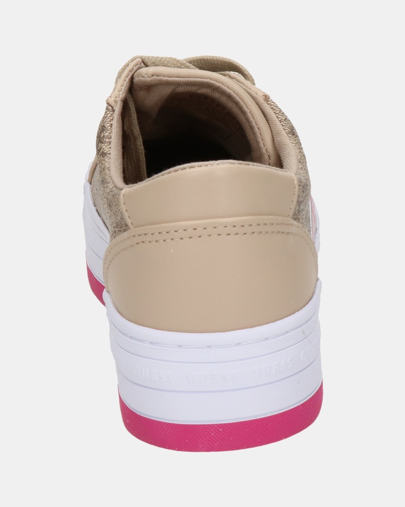 Guess Barona - Platform sneakers - Beige