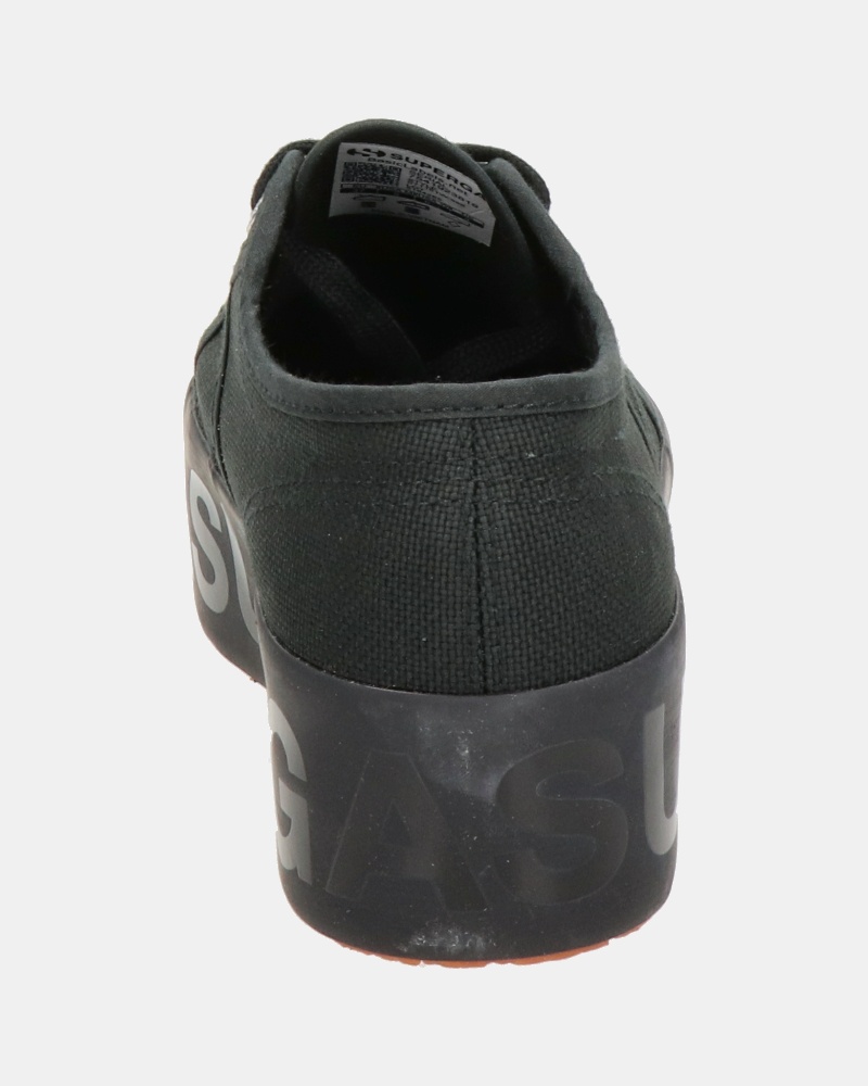 Superga - Platform sneakers - Zwart