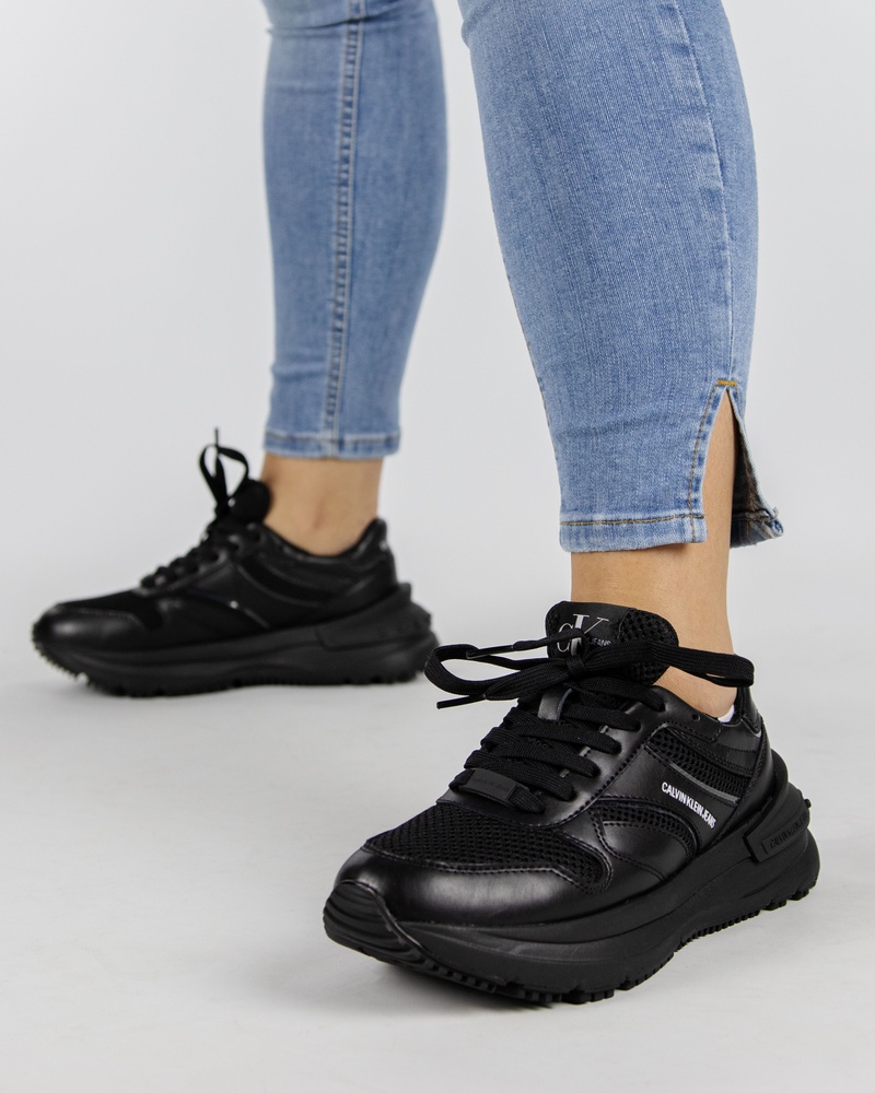 Calvin Klein - Dad Sneakers - Zwart