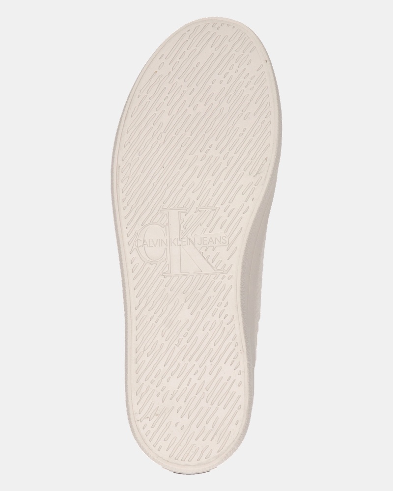 Calvin Klein Vulcanized Flatform - Lage sneakers - Beige