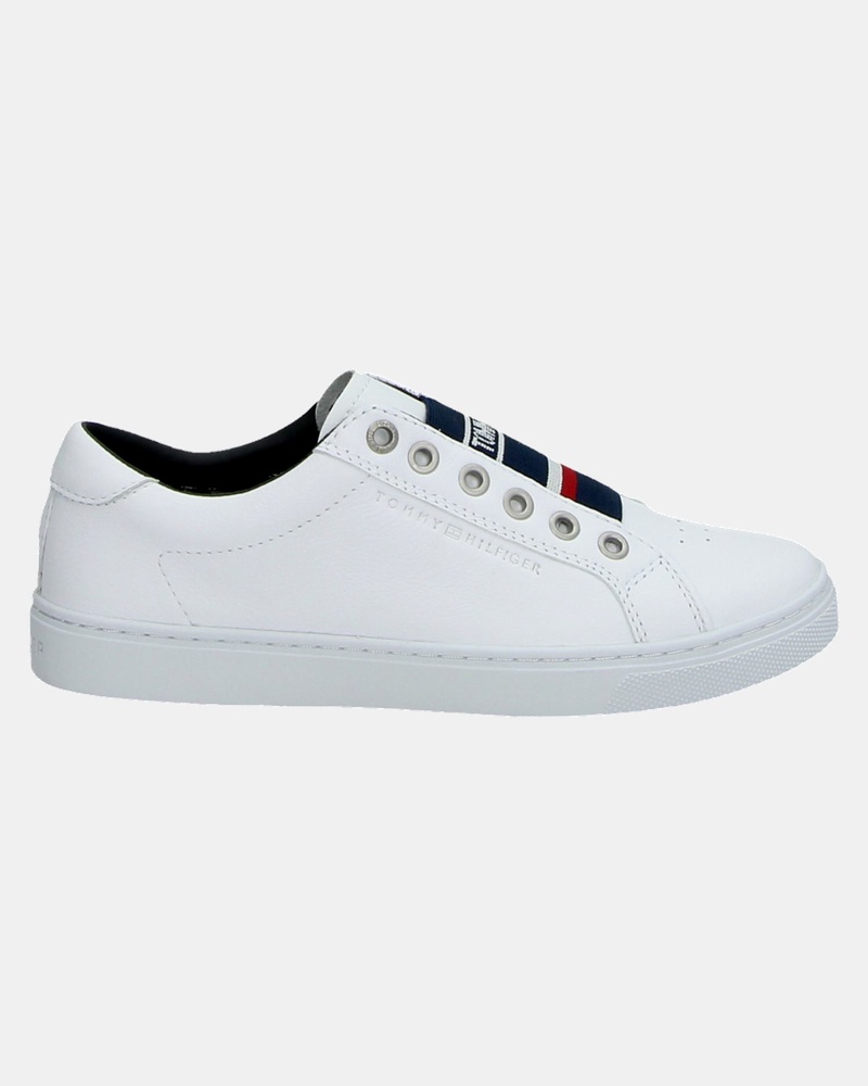Tommy Hilfiger Sport Elastic City - Lage sneakers - Wit